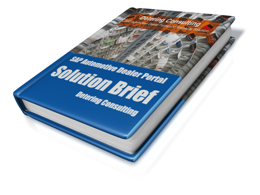 SAP Automotive Dealer Portal Solution Brief