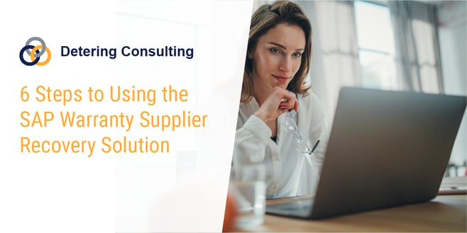 SAP Warranty Supplier Cost Recovery Solution