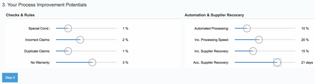SAP Warranty Project Savings Calculator SAP Warranty Project Savings Calculator