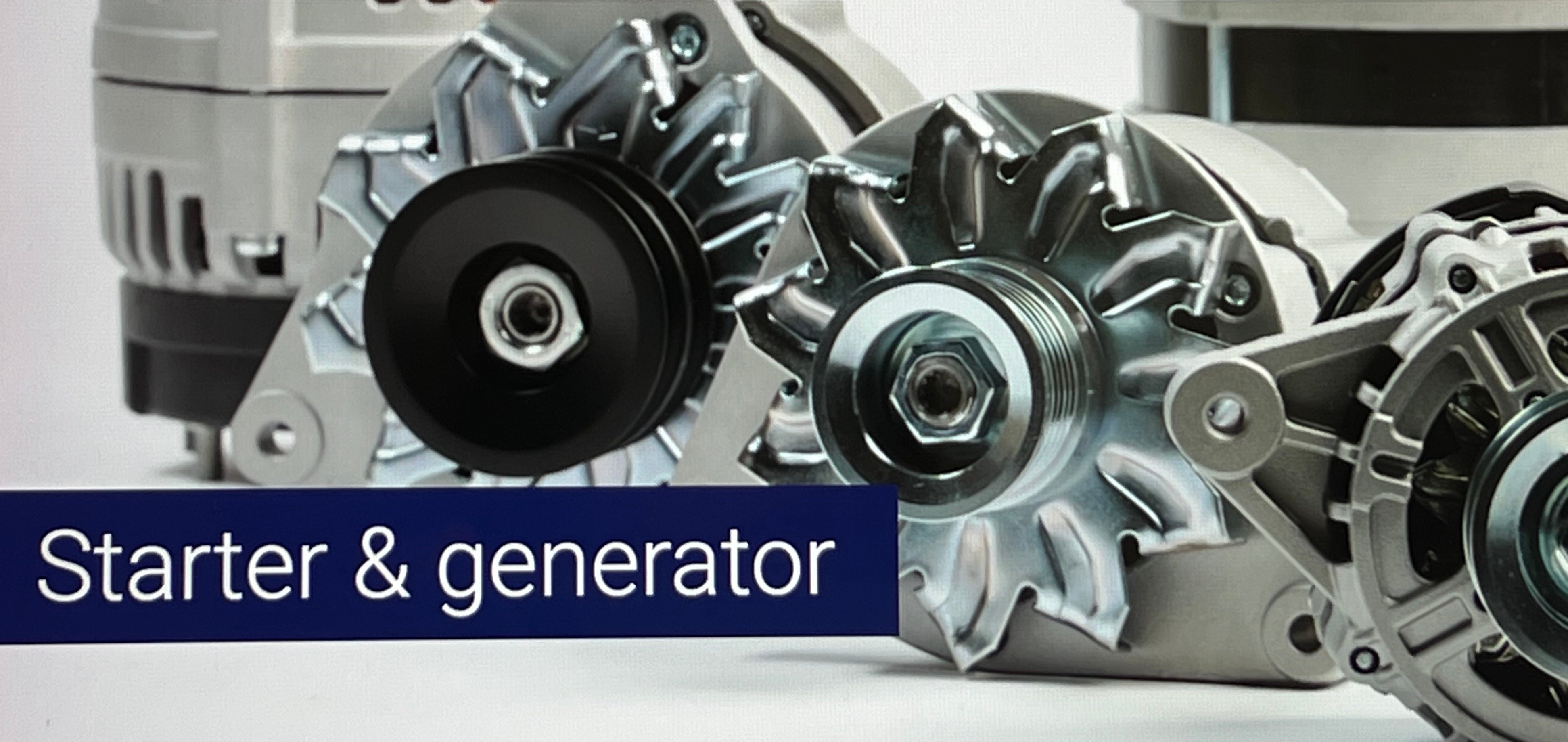 starter and generator image